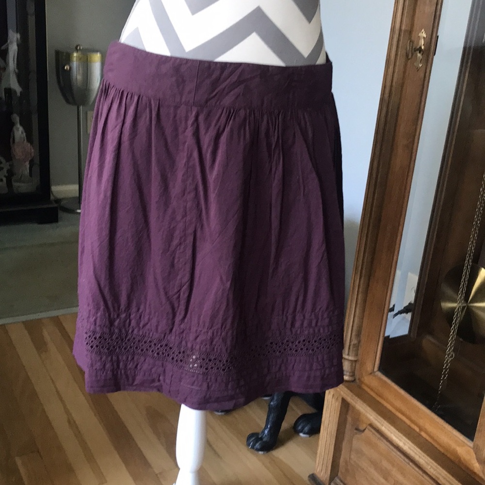 Purple skirt
